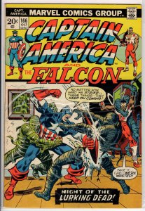 Captain America #166 (1973) 7.0 FN/VF