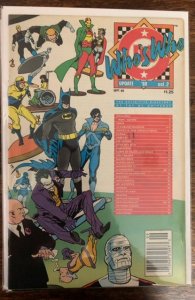 Who's Who Update '88 #2 (1988) Newsstand Edition
