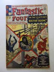 Fantastic Four #17 (1963) FR/GD condition see description