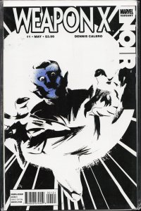 Weapon X Noir Variant Cover (2010)