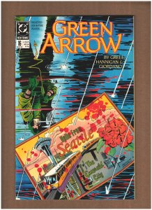 Green Arrow #16 DC Comics 1989 Mike Grell NM- 9.2