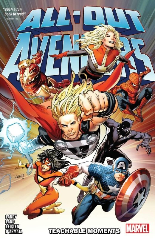 All-Out Avengers Teachable Moments Marvel 2023 TP