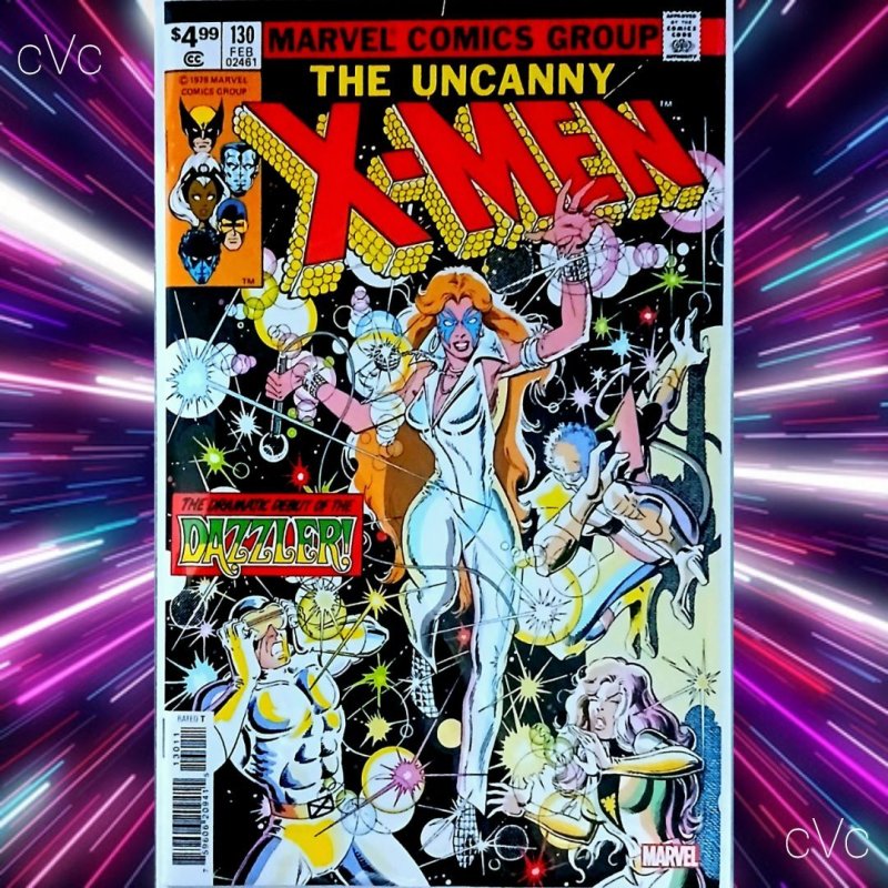 X-Men 130 (1980) Key 1st Dazzler App Facsimile MCU Deadpool 3 Rumored Appearance