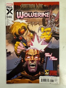 Wolverine #46 VF-NM Marvel Comic Book X-Men 17 ET10