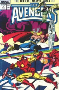 Official Marvel Index to the Avengers (1987 series)  #7, NM + (Stock photo)
