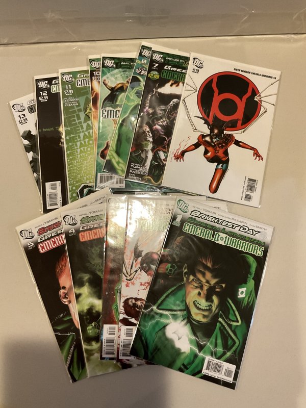 Green Lantern: Emerald Warriors Complete Set #1-13  9.0 (our highest grade)