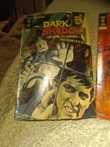 Dark Shadows 11 And 15 Bronze Age Gold Key Comics Lot Run Set Collection