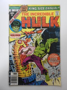 The Incredible Hulk Annual #6  (1977) VG+ Condition!