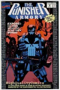 PUNISHER ARMORY #2, NM+, Jim Lee, weapons, bombs, 1991, more Marvel in store