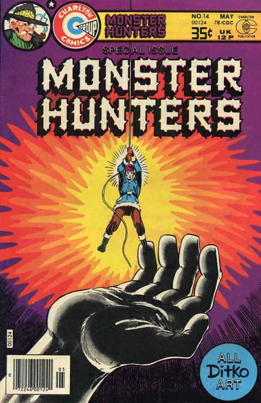 Monster Hunters #14 FN; Charlton | save on shipping - details inside