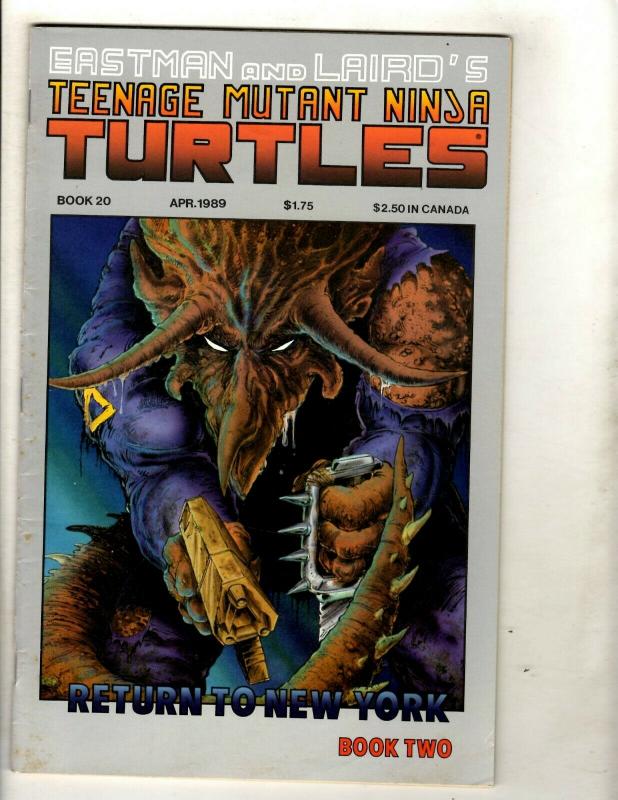 Lot Of 4 Teenage Mutant Ninja Turtles Mirage Studios Comic Books 17 19 20 21 EK8