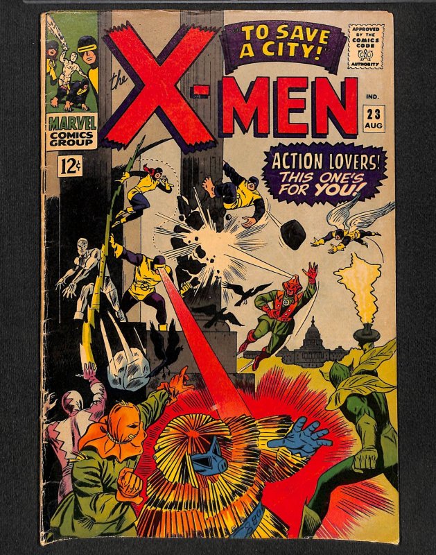 X-Men #23 VG 4.0