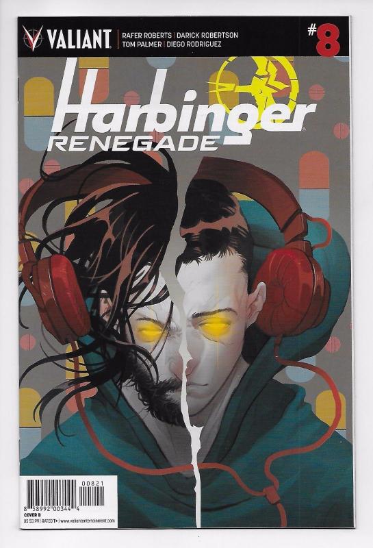 Harbinger Renegade #8 Cvr B (Valiant, 2017) NM