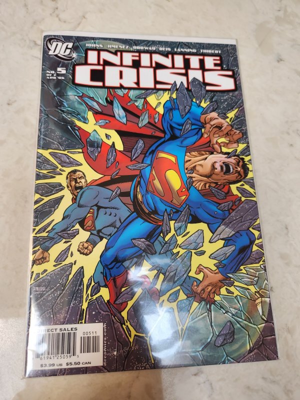Infinite Crisis #5 Perez Variant 1st New Blue Beetle Jamie Reyes DC Comics KEY!!