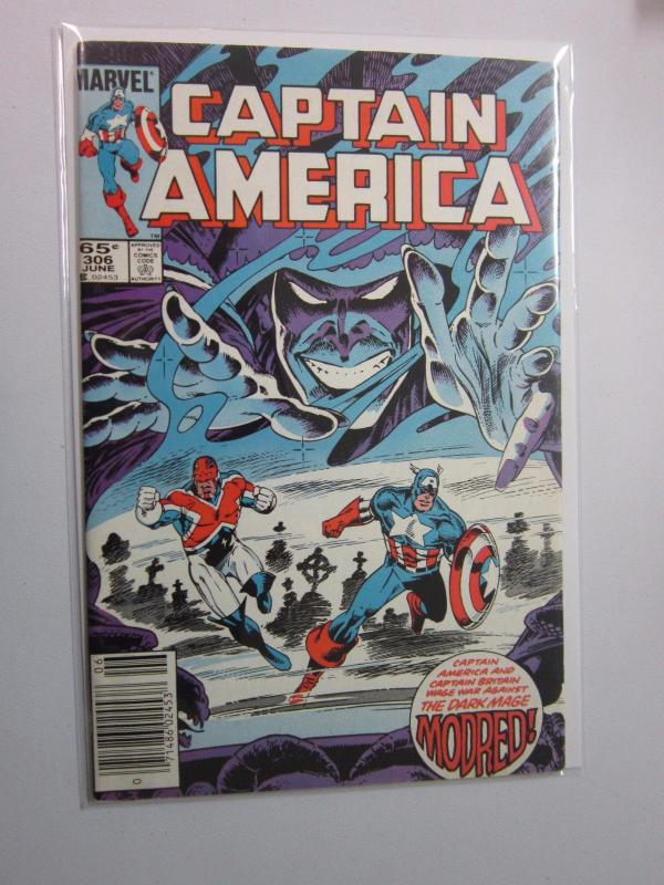 Captain America (1968 1st Series) #306 - VF+ 8.5 - 1985 - NS