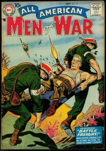 ALL-AMERICAN MEN OF WAR #47 1957-HEATH-KUBERT-M DRUCKER VG/FN