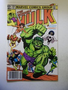 The Incredible Hulk #283 (1983) FN+ Condition