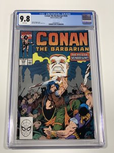 Conan the Barbarian 235 cgc 9.8 wp marvel 1990 