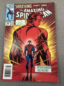 THE AMAZING SPIDER-MAN #392 Newsstand : Marvel 6/94 Fn/VF; ASM 50 cv. swipe