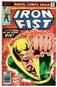 IRON FIST #8 Claremont Byrne Bronze Age Marvel