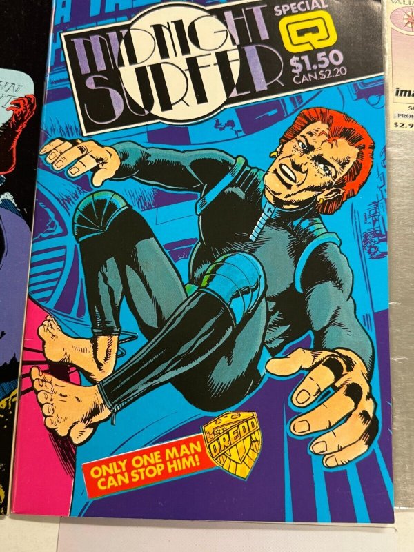 3 indie Comic Books Grim Jack 39 Midnight Surfer 2 Deathmate prologue 104 CT8