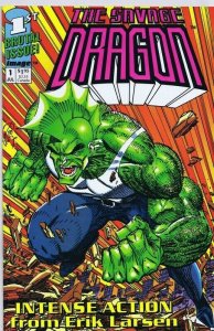 Savage Dragon #1 ORIGINAL Vintage 1993 Image Comics