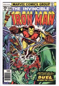 Iron Man #110 - Dave Cockrum & Terry Austin Art (Marvel, 1978) VF/NM