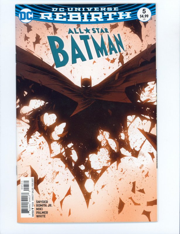 All Star Batman #5 Declan Shalvey variant cover