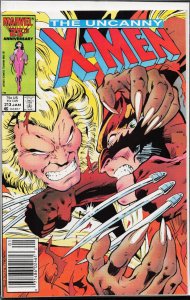 The Uncanny X-Men #213 Newsstand Edition (1986) X-Men [Key Issue]