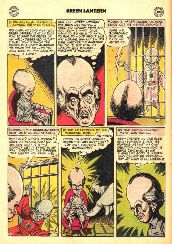 GREEN LANTERN #34 Vol.2 (Jan1965) 5.0 VG/FN  Gil Kane! HECTOR HAMMOND!