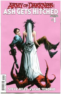 ARMY OF DARKNESS Ash Gets Hitched #1, NM-, Bruce Campbell, 2014, more in store