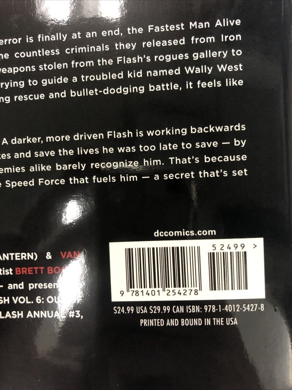 The Flash Vol.6: Out Of Time (2015) DC Comics TPB HC Robert Venditti