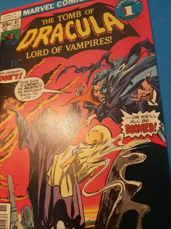 THE TOMB OF DRACULA #61. SUPER CONDITION! SEE PICS.
