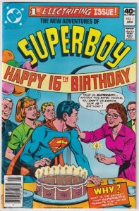 The New Adventures of Superboy #1 (1980) Superboy