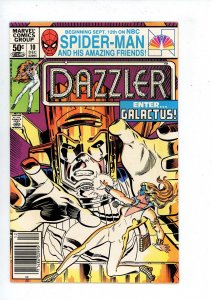 DAZZLER #10  (1981) MARVEL COMICS NEWSTAND