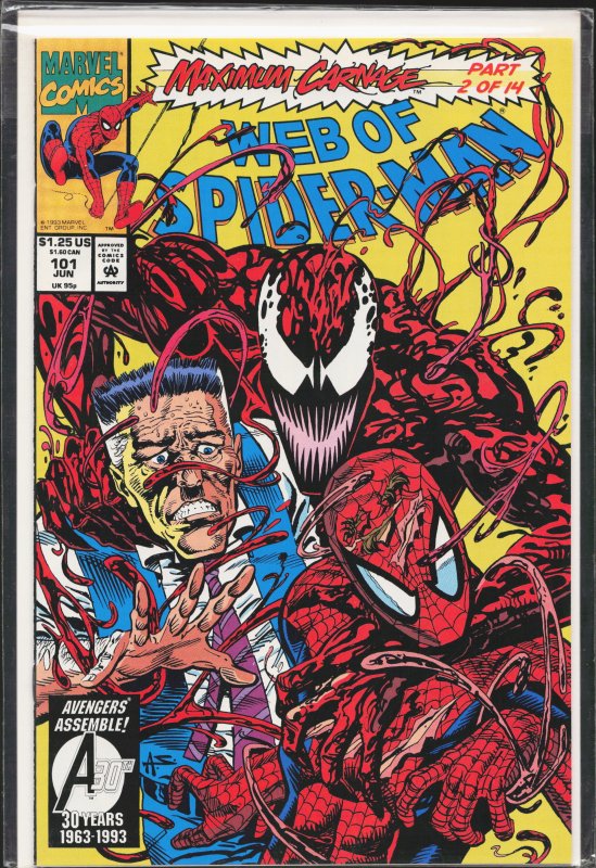 Web of Spider-Man #101 (1993) Spider-Man