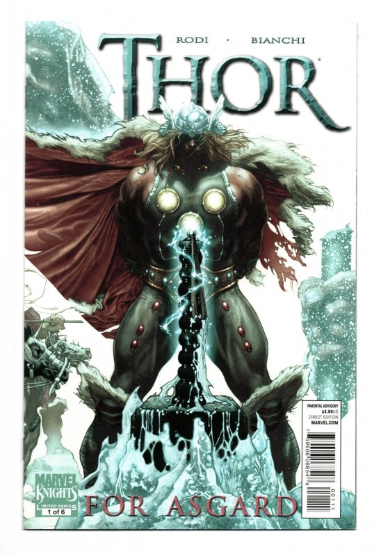 THOR: FOR ASGARD #01 (2010) SIMONE BIANCHI | DIRECT EDITION | WRAPAROUND