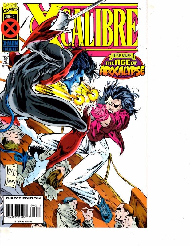 Lot Of 4 X-Calibre Marvel Comic Books #1 2 3 4 Thor DC5