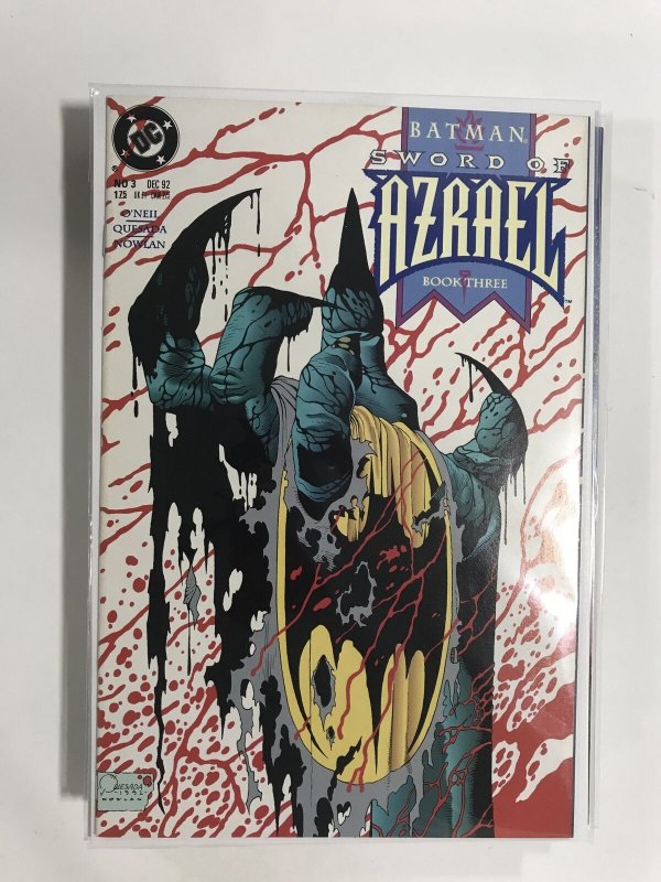 Batman: Sword of Azrael #3 DC Silver Edition (1992) NM3B125 NEAR MINT NM