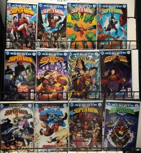 NEW SUPER-MAN 1-6, 6-9, 11-17 (2016-2018) REBIRTH near omplete BAGGED & BOARDED