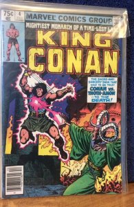 King Conan #4 Newsstand Edition (1980)
