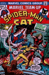 Marvel Team Up #8 - FN/VF - 1973 - Spider-man & The Cat