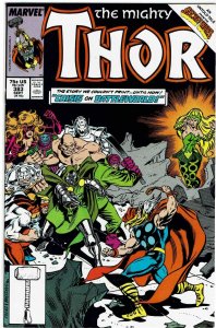 Thor #383 (1966 v1) Enchantress Lorelei Newsstand FN+