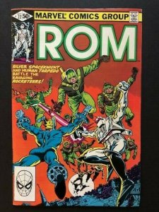 MARVEL ROM Spaceknight #22 Torpedo & Rocketeers  F/VF (A45)