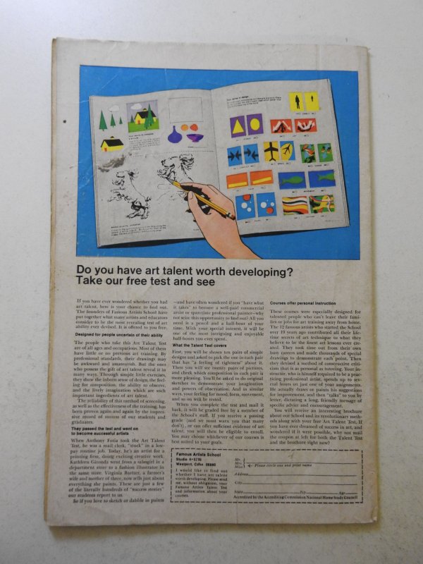 The Silver Surfer #13 (1970) GD Cond 3 centerfold wraps detached bottom staple