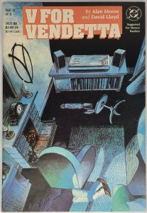 V For Vendetta 2 DC 1988 VF+ 8.5 Part 2 of 10 Series by Alan Moore