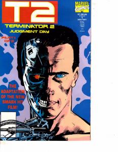 Lot Of 2 Marvel Comic Book Terminator 2 #1 and Team X 2000 #1  Iron Man    MS20