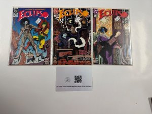 3 Eclipso  DC Comic Book # 6 7 8 Batman Superman Flash 2 CT4