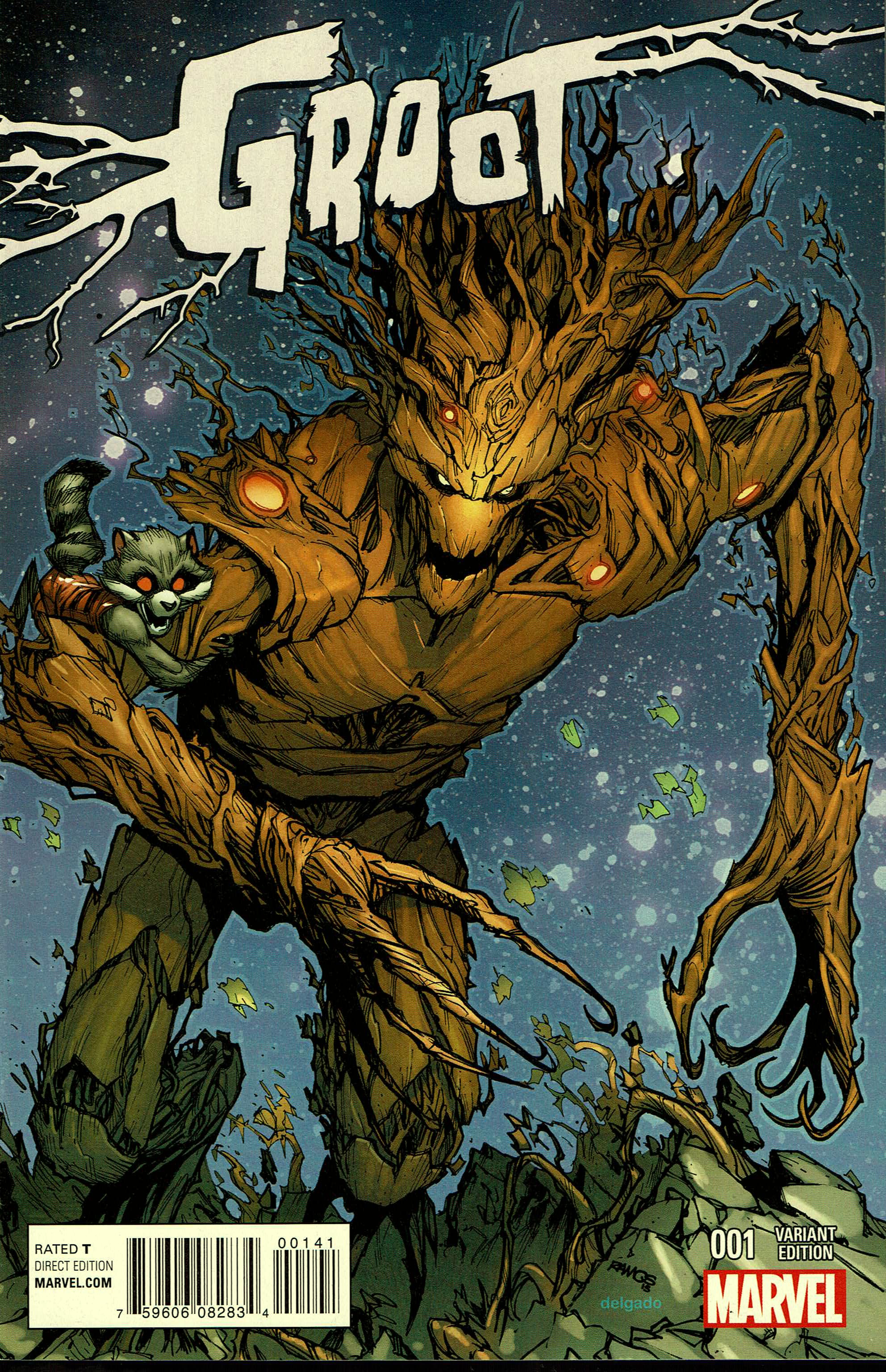 Groot #1 Epic Expo Fade Variant Comic NM Marvel J&R
