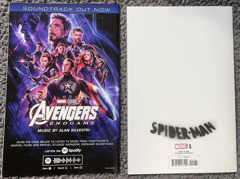 Spider-Man LOT #1 - 1st. App. Cadaverous. Sara Pichelli Art. (9.0/9.2) 2019